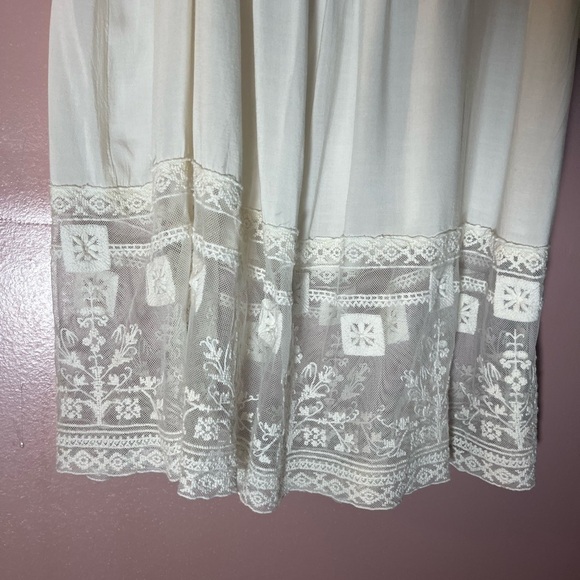 Hazel cream embroidered fairy large romantic, victorian feminine bohemian - Picture 6 of 10